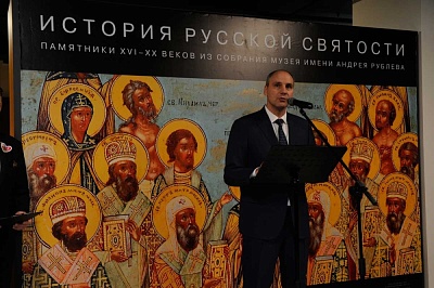 В Оренбурге открылась выставка «История русской святости» из собрания Музея имени Андрея Рублева